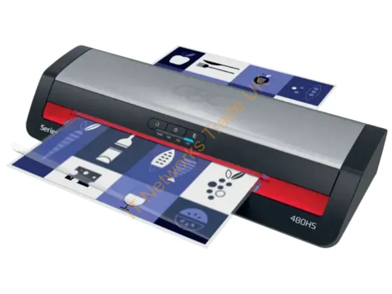 4410072UK - GBC 4410072UK laminator Hot laminator 800 mm/min Black, Grey
