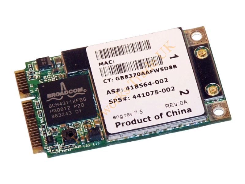 441075-002 HP Mini PCI-Express 54G WiFi 802.11b/g High-Speed Embedded Wireless Lan (WLAN) Network Adapter for 6710B/6715B Series Notebook Wireless LAN Card