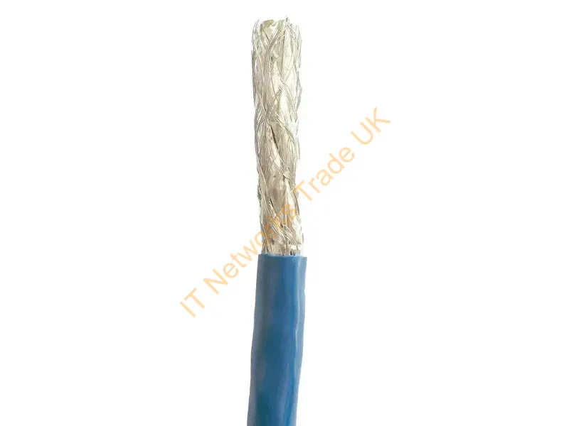 44188 - Monoprice 44188 Networking Cable Blue Cat8 S/Ftp (S-Stp)
