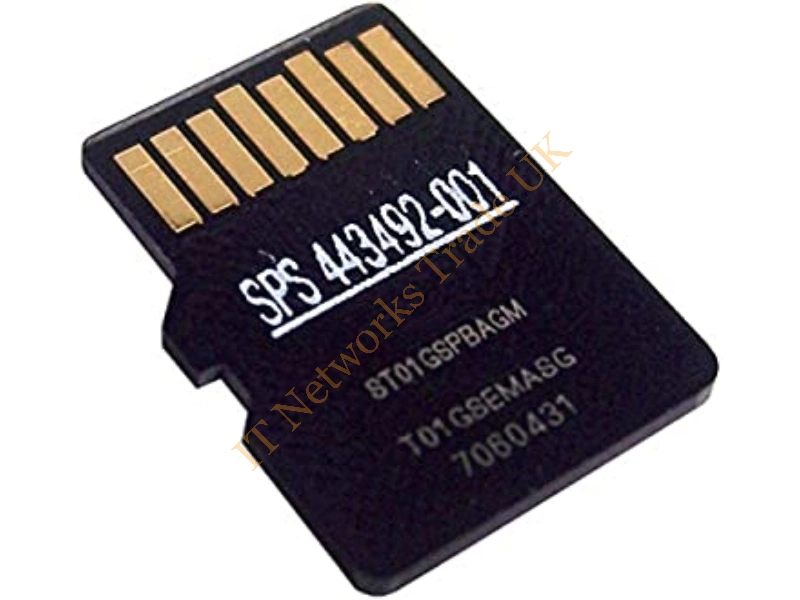 443492-001 HP 1GB Micro Secured Digital Flash Memory Card