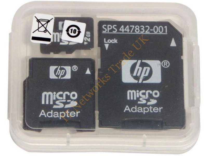 443493-001 HP 2GB microSD Flash Memory Card
