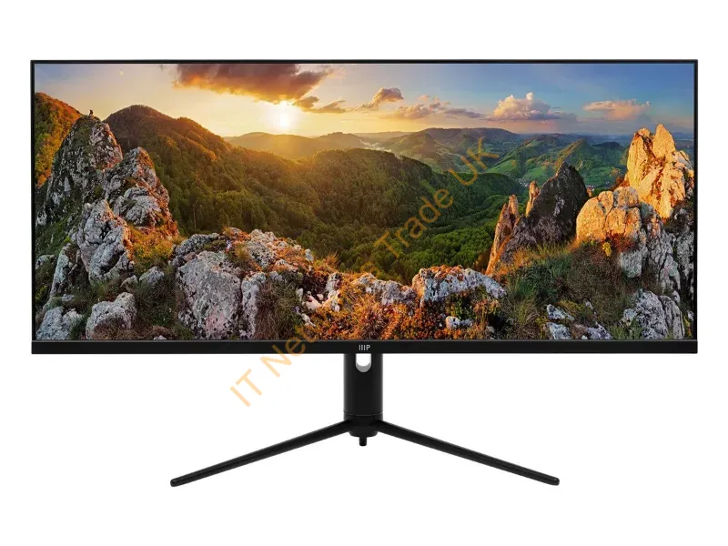 44394 - Monoprice Crystalpro Computer Monitor 40" 3440 X 1440 Pixels Ultrawide Quad Hd Black