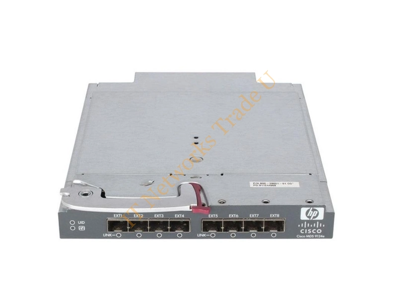 444573-001 HP Cisco MDS 9124e 24 Ports Fabric Network Switch