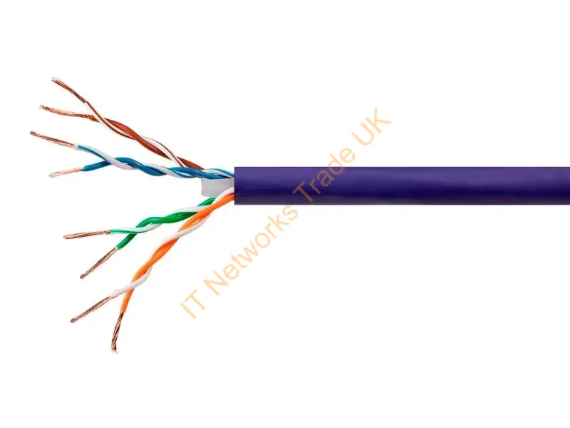 44487 - Monoprice 44487 Networking Cable Purple 12000" (304.8 M) Cat6 U/Utp (Utp)