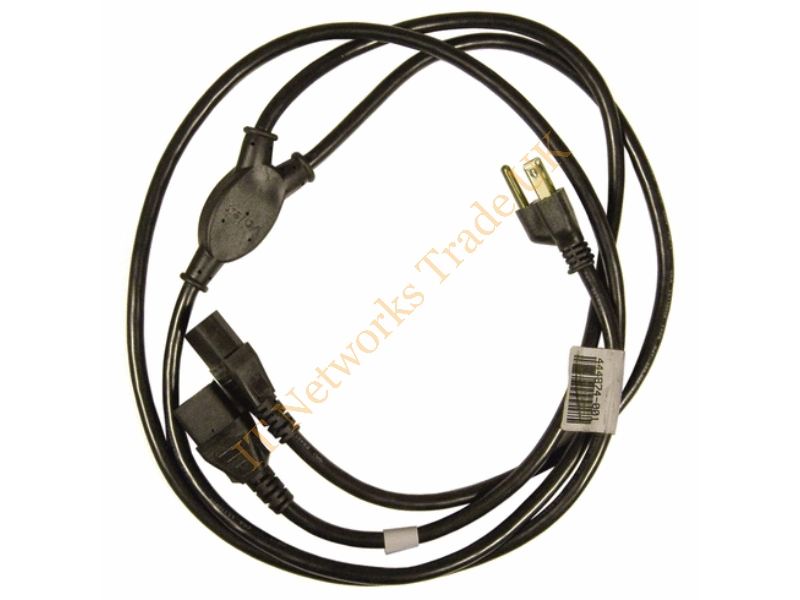 444874-001 HP Alpha Duo 10A 125V 6ft Y Power Cord Power Cable