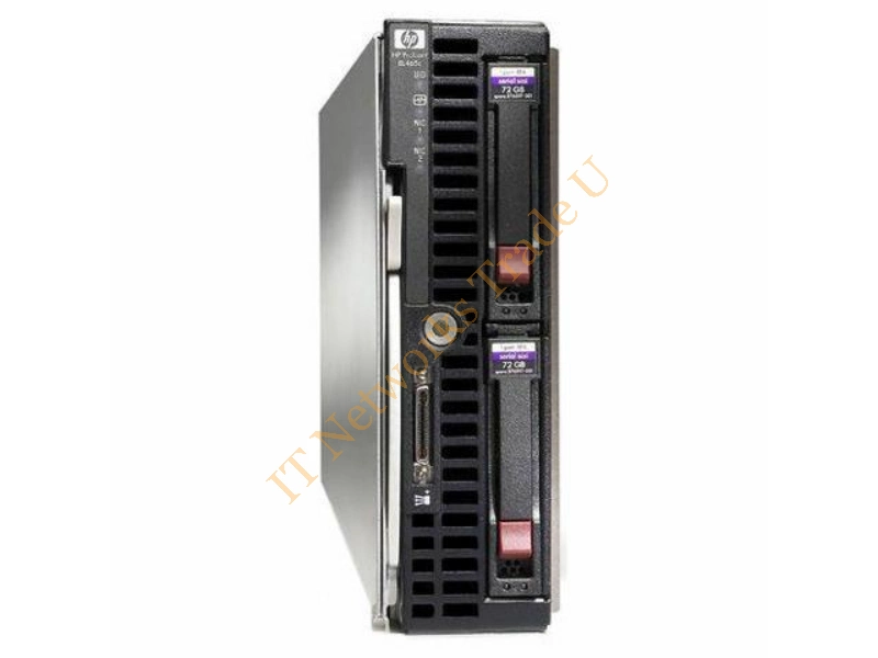 445574-B21 HP ProLiant BL465c G5 AMD Opteron 2352 Quad Core 2.1GHz CPU 2GB RAM Blade Server Server System