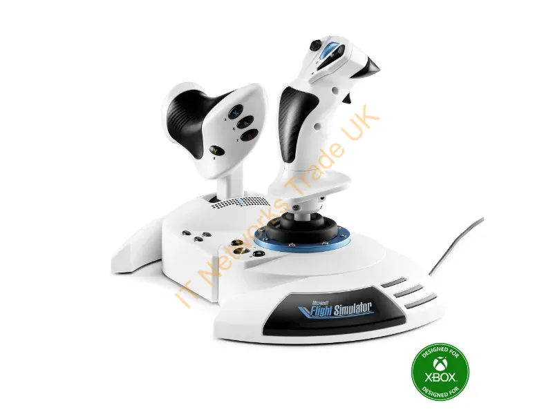 4460295 - Thrustmaster T.Flight Hotas One Microsoft Flight Simulator Edition Black, White USB Joystick + engine control lever Analogue / Digital PC, Xbox One, Xbox One S, Xbox One X