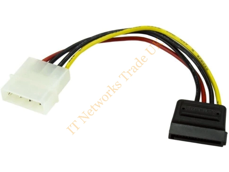 446473-001 HP 2x4-Pin M / F to SATA 8-inch Power Cable
