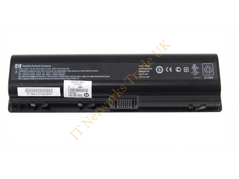446507-001 HP 6-Cell Lithium-Ion 10.8V 2.2Ah 47Wh Primary Notebook Battery for Pavilion DV2000/6000 and Presario V3000/6000 Notebook Series Laptop Battery
