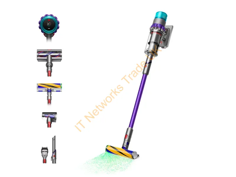 446989-01 - Dyson Gen5 Detect 2-in-1 stick vacuum Battery Dry HEPA Bagless Purple