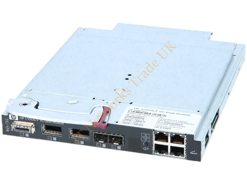 447047-B21 HP ProLiant BL-C7000 1/10GB-F Virtual Connect Ethernet Module for c-Class BladeSystem Networking Accessory