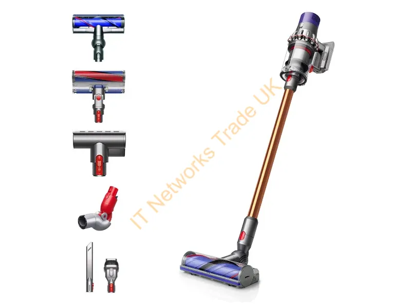 448883-01 - Dyson Cyclone V10 Absolute 2-in-1 stick vacuum Battery Dry Bagless Copper, Nickel