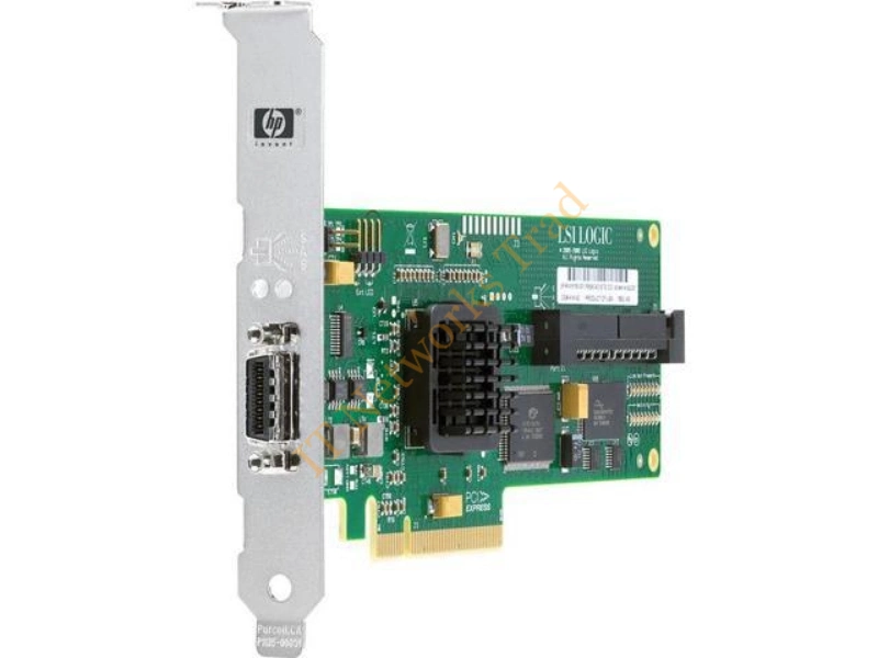 449176-B21 HP 4-Channel PCI-Express SAS / SATA Host Bus Adapter Raid Controller