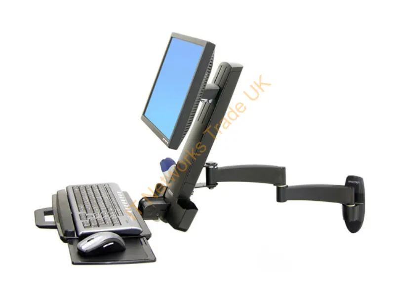 45-230-200 - Ergotron 200 Series Combo Arm 24" Black Monitor Accessory