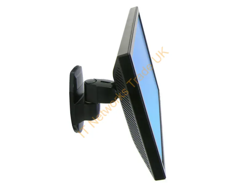 45-232-200 - Ergotron 200 Series Wall Mount Pivot 24" Black Monitor Accessory