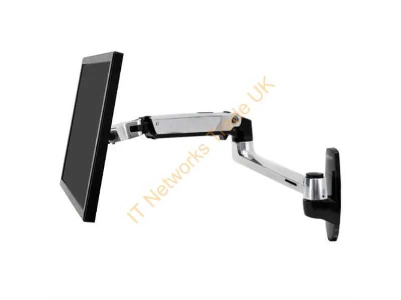 45-243-026 - Ergotron LX Wall Mount LCD Arm 32" Black Monitor Accessory