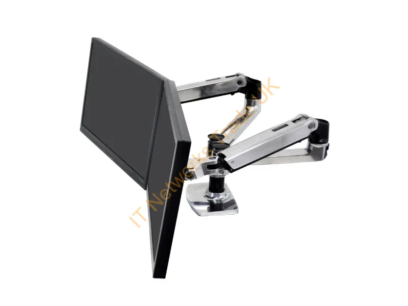 45-245-026 - Ergotron LX Series Dual Side-by-Side Arm Monitor Accessory