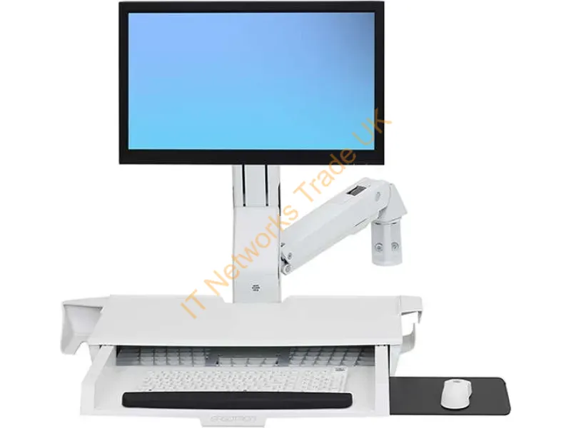 45-260-216 - Ergotron Styleview White Pc Multimedia Stand