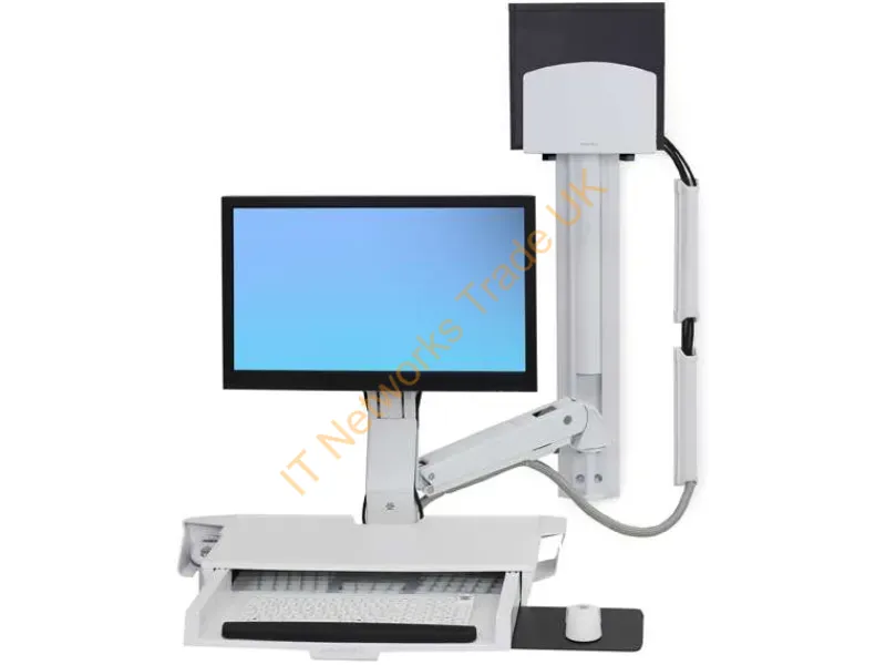45-270-216 - Ergotron StyleView White PC Multimedia stand