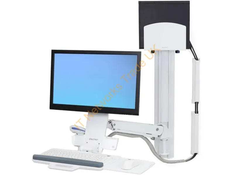 45-271-216 - Ergotron StyleView White PC Multimedia stand