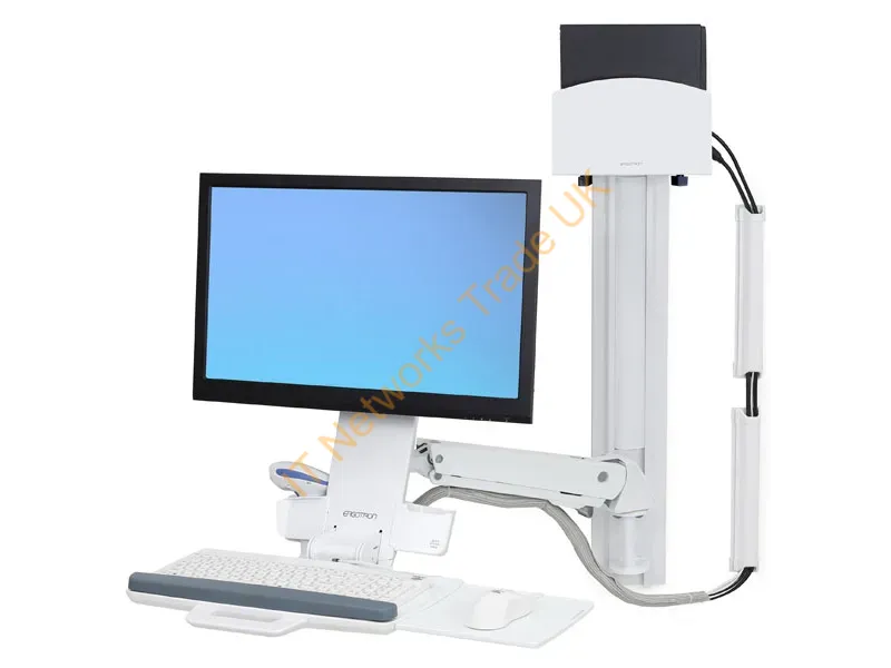 45-273-216 - Ergotron Styleview White Pc Multimedia Stand