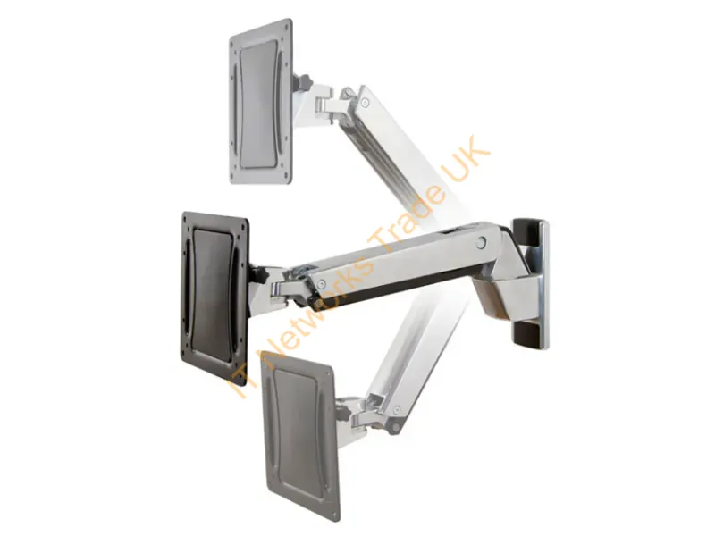 45-296-026 - Ergotron Interactive Arm, HD 55" Aluminium Monitor Accessory