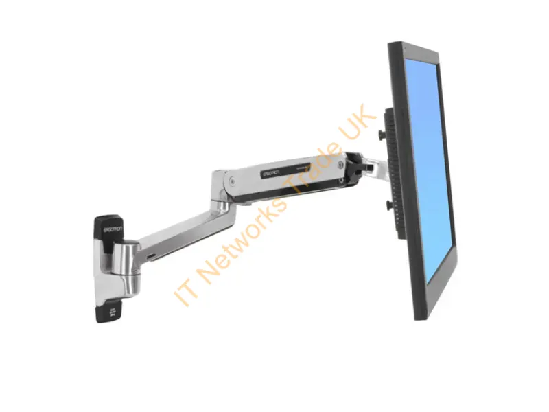 45-353-026 - Ergotron LX Sit-Stand Wall Mount LCD Arm 42" Stainless steel Monitor Accessory