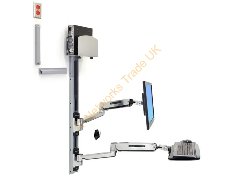 45-358-026 - Ergotron 45-358-026 Monitor Mount / Stand 42" Wall Silver