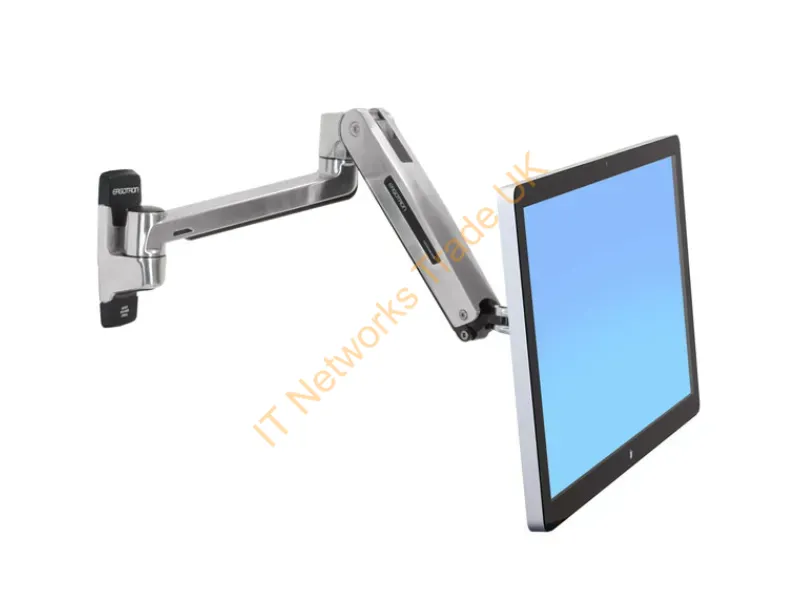 45-383-026 - Ergotron LX HD Sit-Stand 46" Silver Monitor Accessory