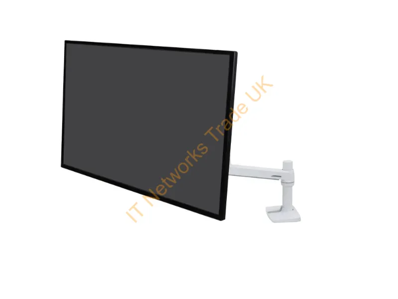 45-490-216 - Ergotron LX Series 45-490-216 32" White flat panel desk mount Monitor Accessory