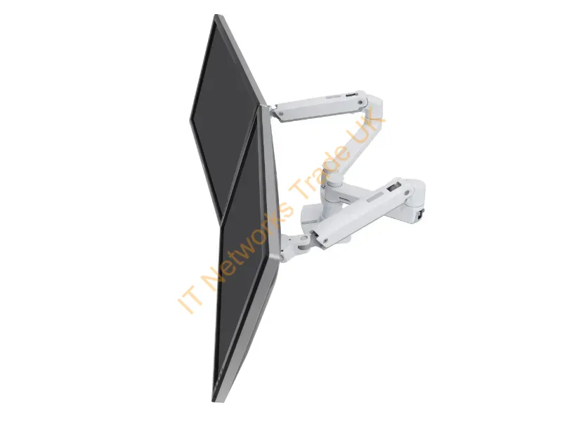 45-491-216 - Ergotron LX Series 45-491-216 33" White flat panel desk mount Monitor Accessory