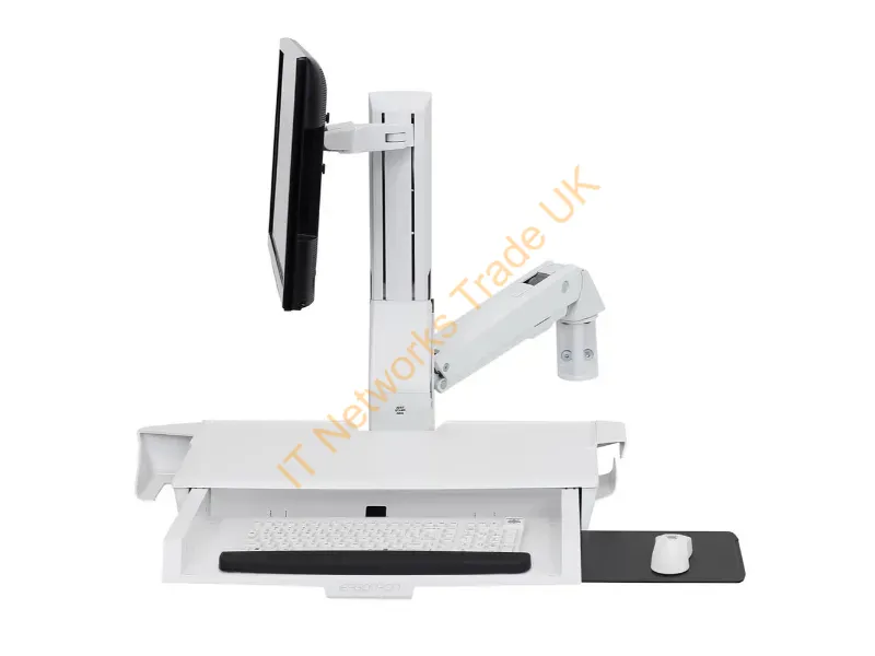 45-583-216 - Ergotron SV Combo White Flat panel Multimedia stand