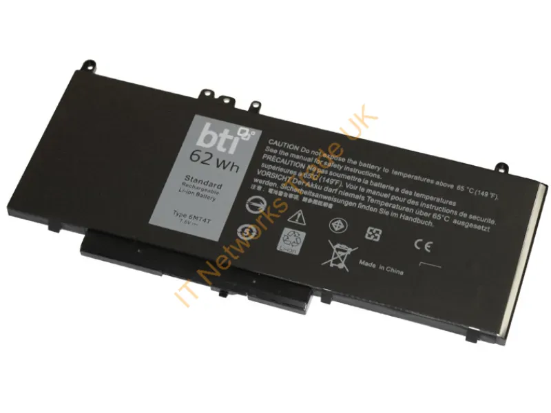 451-BBTX-BTI - Bti 451-Bbtx- Industrial Rechargeable Battery Lithium Polymer (Lipo) 8150 Mah 7.6 V