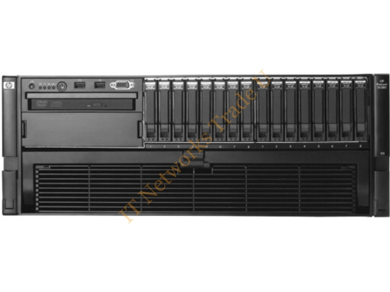 451993-001 HP ProLiant DL580 G5 Intel -2.93GHz Xeon Quad Core 2X4MB Cache 8GB (4X2GB) RAM Gigabit Ethernet 4U Rackmount Server Server System