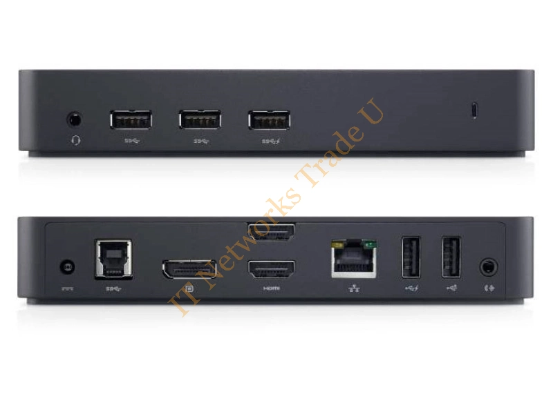 DELL USB 3.0 Ultra HD Triple Vidoe Docking Station D3100 Accessory