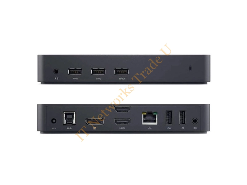 DELL 452-BBOU USB 3.0 (3.1 Gen 1) Type-A Black notebook dock/port replicator Accessory