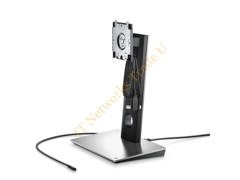 452-BCJH - DELL 452-BCJH 27" Freestanding Black, Silver flat panel desk mount Monitor Accessory