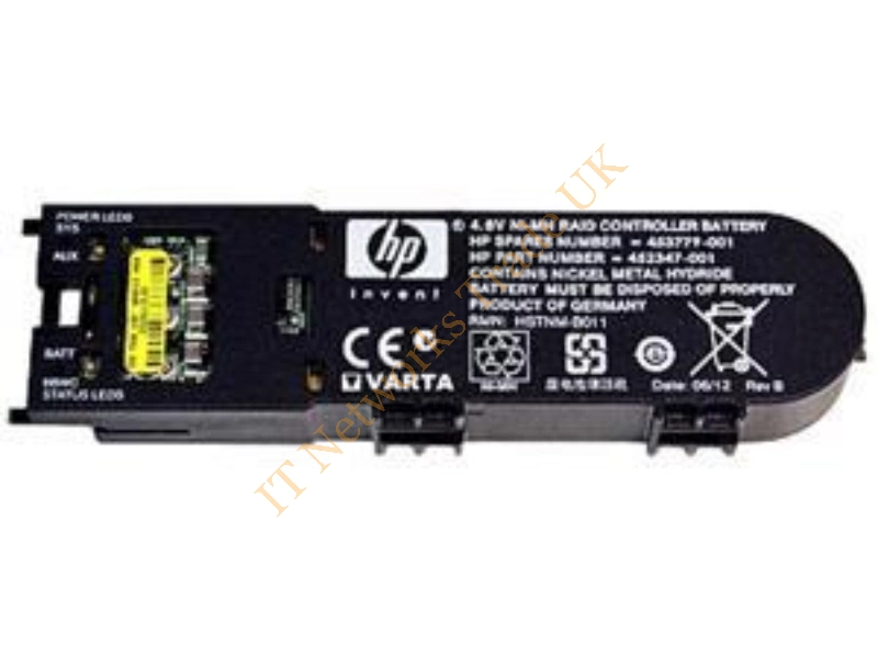452347-001 HP 4.8v Ni-mh 650mah Low Profile Battery for Smart Array P400 P700 Batteries Miscellaneous