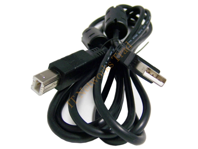 453030300230R HP 1.8m USB 2.0 A-4pin to B Black Cable USB Cable