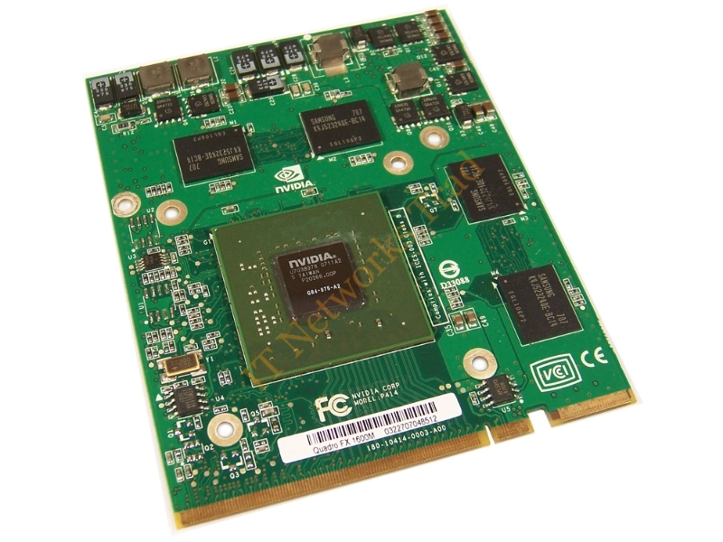 453034-001 HP FX1600 MXM Mezzanine 256MB Video Graphic Card