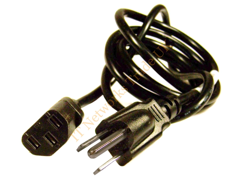 453070800150R HP 10A 125V 18AWG 6ft Black Power Cord Power Cable