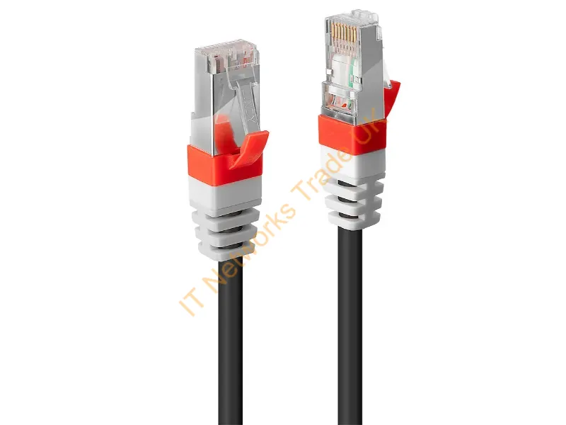 45342 - Lindy 45342 networking cable Black 40 m Cat6a S/FTP (S-STP)