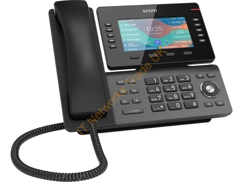 4536 - Snom D865 IP phone Grey TFT Wi-Fi