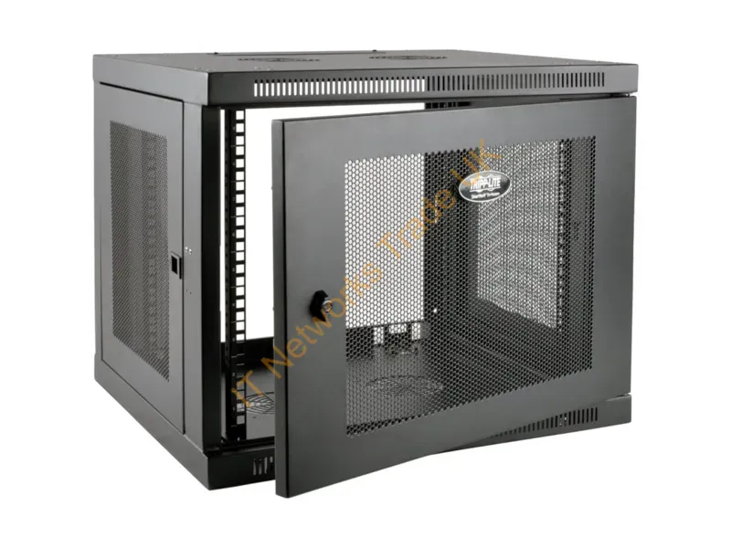 45479 - Monoprice Tripp Lite 9U Wall Mount Rack Enclosure Server Cabinet Deep Low Profile