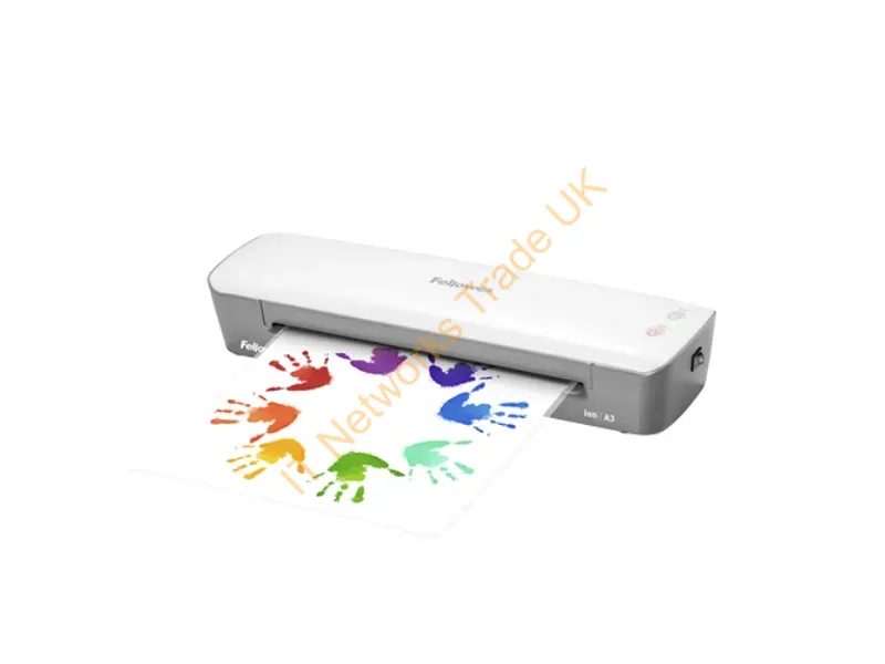 4560601 - Fellowes Ion A3 Laminator Hot laminator 300 mm/min Grey, White