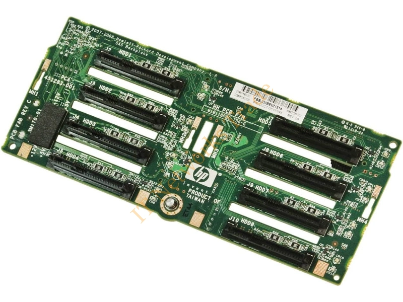 457174-002 HP SAS 6 Bay HDD Backplane Board for ProLiant DL385 G6 Server Accessory