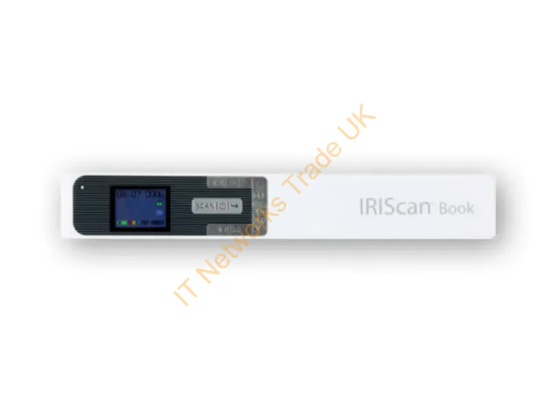 458743 - I.R.I.S. Iriscan Book 5 Handheld Scanner 1200 X 1200 Dpi A4 White
