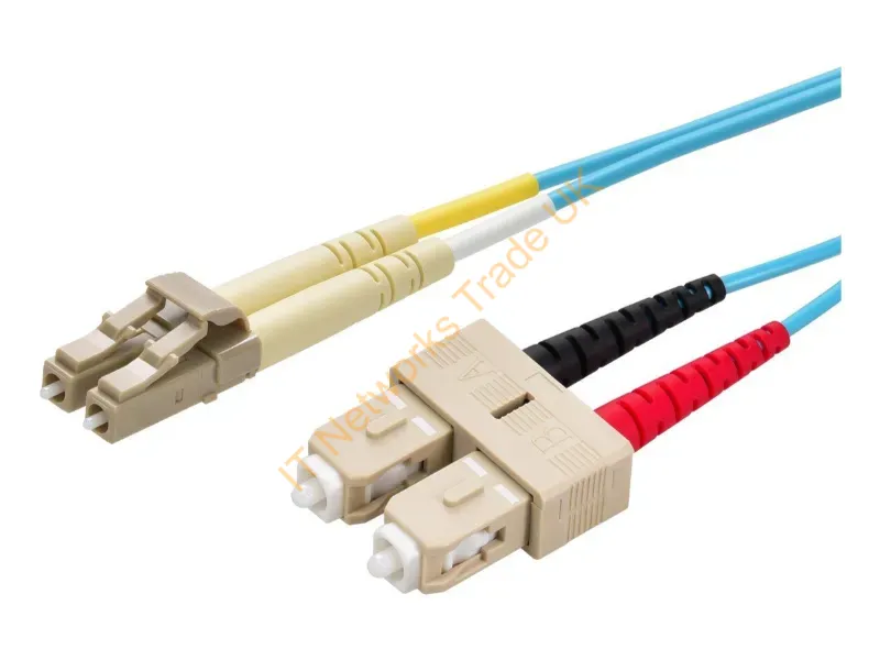 45899 - Monoprice 45899 Infiniband/Fibre Optic Cable 1968.5" (50 M) Lc Sc Ofnr Aqua Color