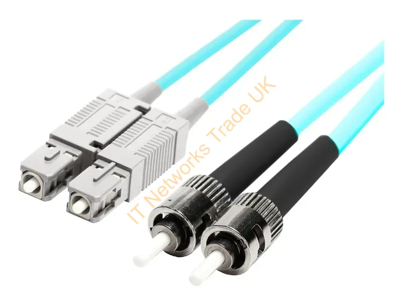 45931 - Monoprice 45931 Infiniband/Fibre Optic Cable 1968.5" (50 M) 2X Sc 2X St Ofnr Aqua Color
