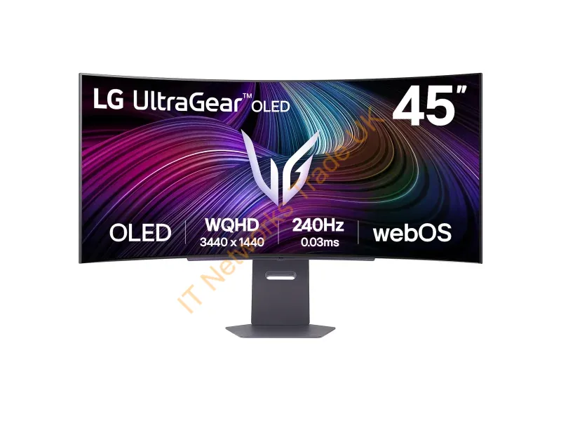 45GX90SA-B.AEK - LG UltraGear 45GX90SA-B 45 Curved OLED WQHD 240Hz 0.03ms G-